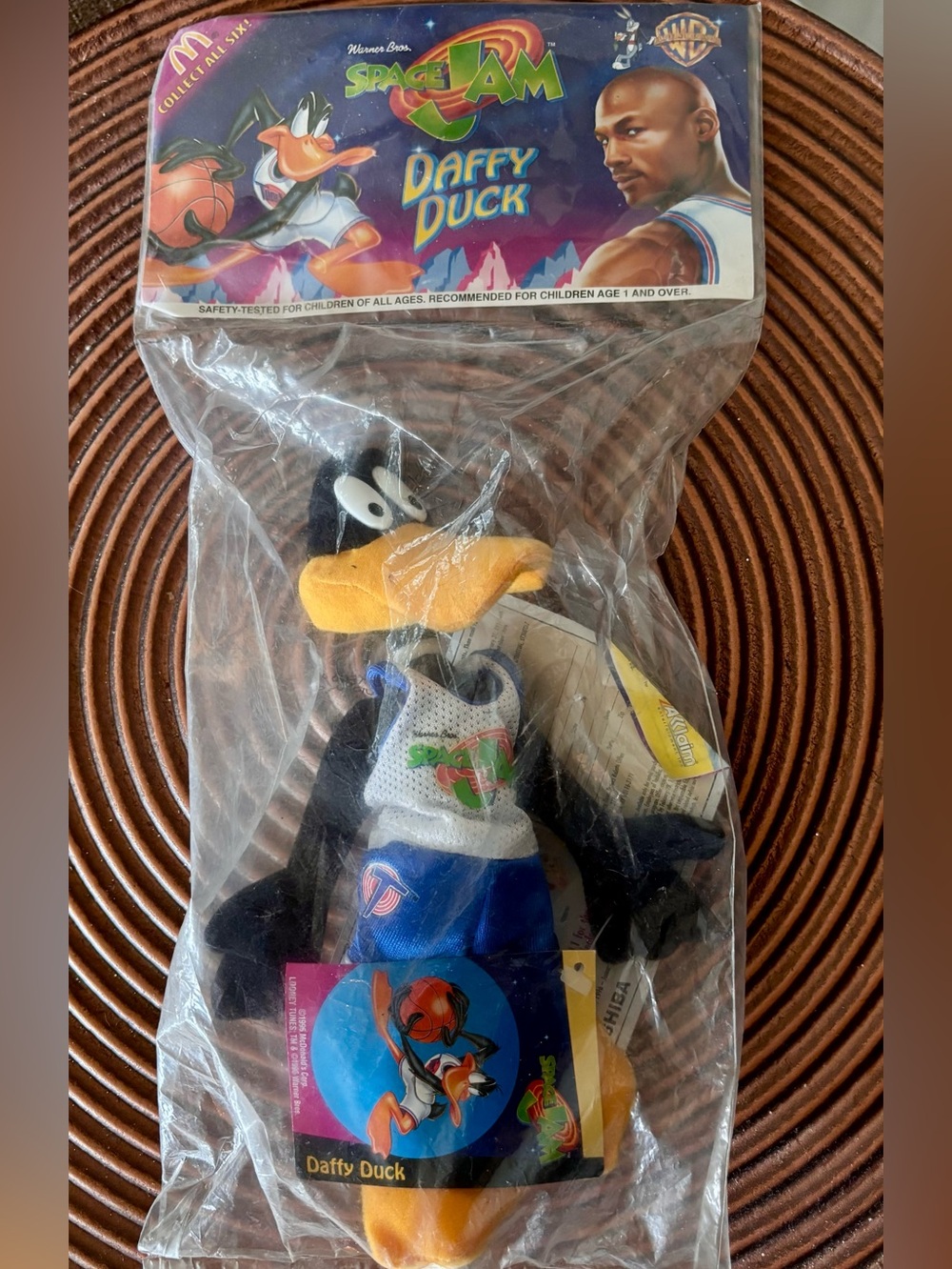 Warner Bros. Space Jam Daffy Duck Plush